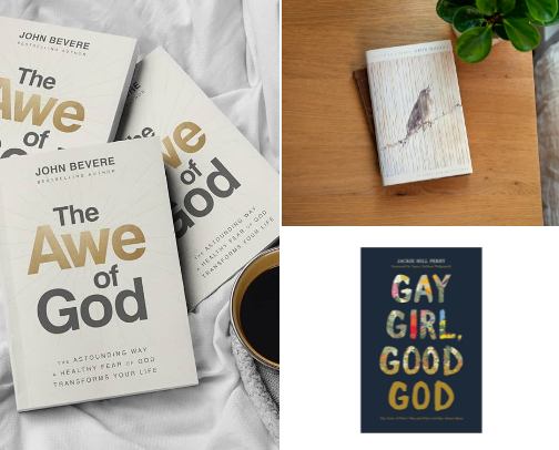 Faith-Filled Reads cover photo collage