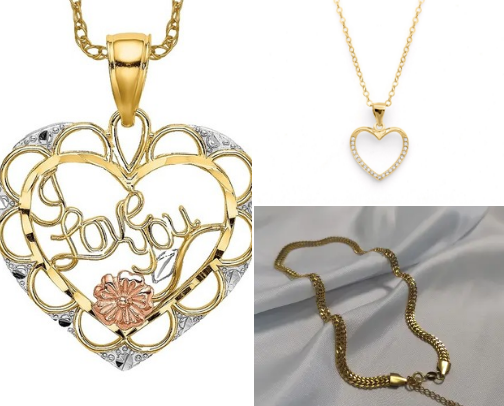 Jewelries cover photo collage