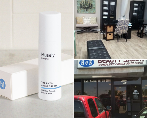 Beauty stuff for moms over 40 cover photo collage