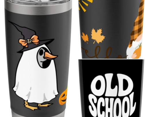 Favorite Designer Tumblers cover photo collage