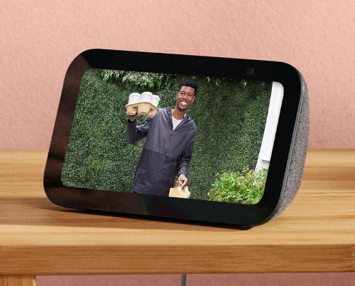 Amazon Echo Show 5 (newest model), Smart display with Alexa+ Early Access, 2x the bass and clearer sound cover photo collage