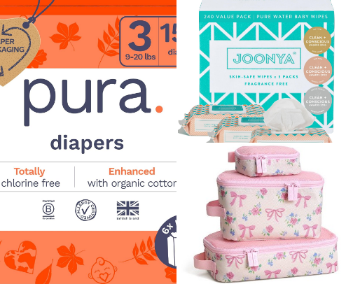 What’s In My Diaper Bag cover photo collage