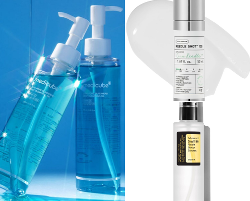 Skincare favorites cover photo collage