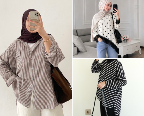 Chic & Comfortable Tops for Hijabis cover photo collage