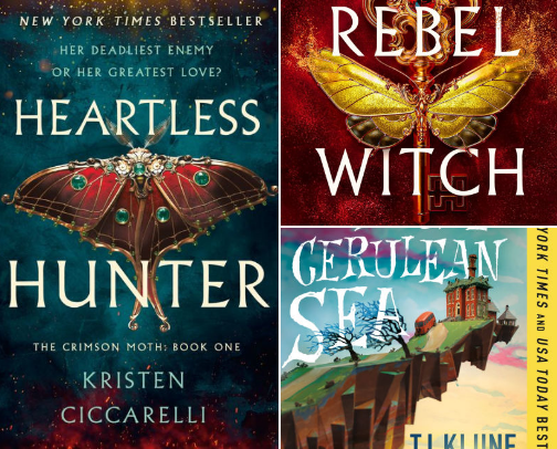 📖 fiction books I can’t put down 📖 cover photo collage