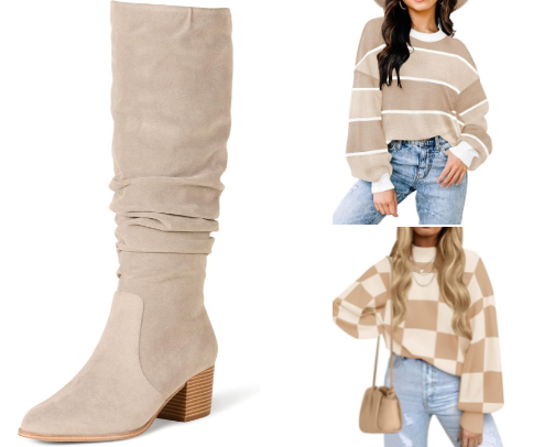 Cute & Cozy Fall Fashion cover photo collage