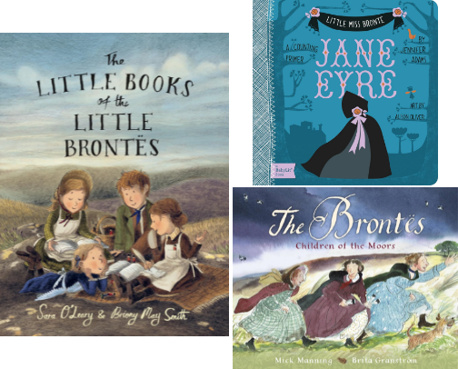 6 Best Brontë Books for Kids cover photo collage