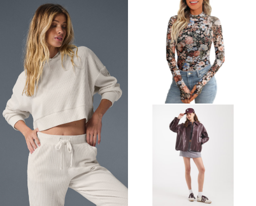 🍂 Fall fits, cozy layers & all the autumn vibes I love 🍁✨ cover photo collage