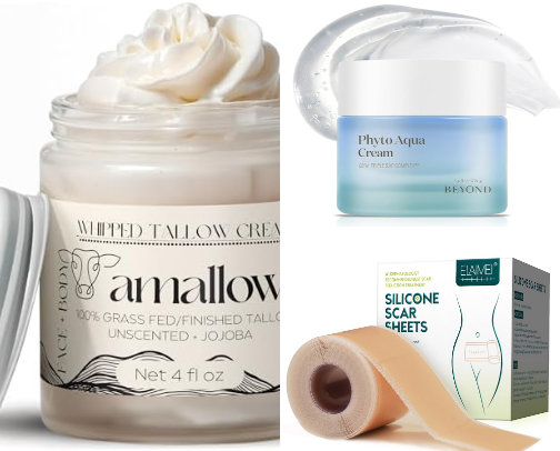 Skincare for dry skin cover photo collage