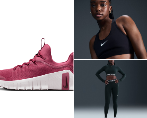 Gym and sports wear cover photo collage