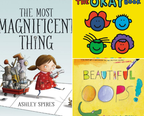 Social Emotional Learning picture books for Kids. cover photo collage