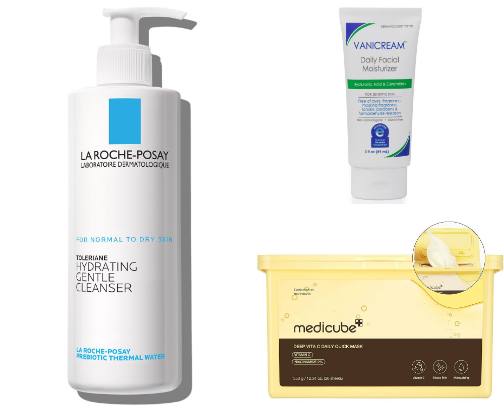 Easy Everyday Skincare Routine cover photo collage