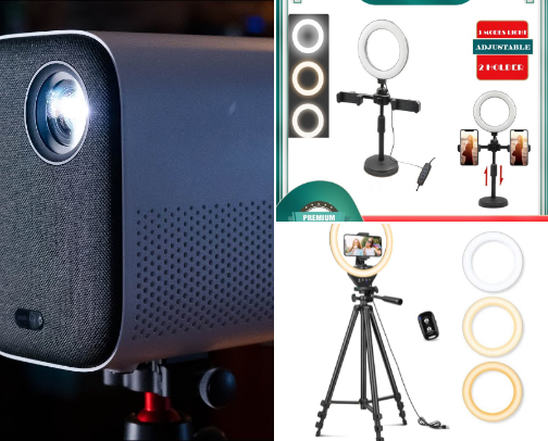 Lifestyle tech cover photo collage