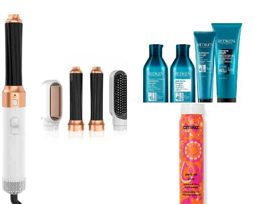 Hair care cover photo collage