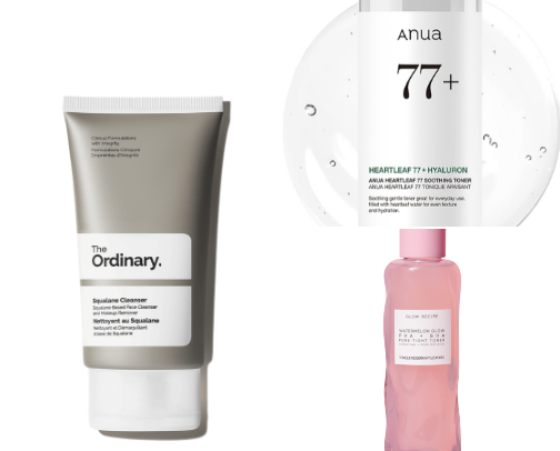 The Ultimate Glass-Skin Routine (Hydrating, Clean & Budget-Friendly) cover photo collage