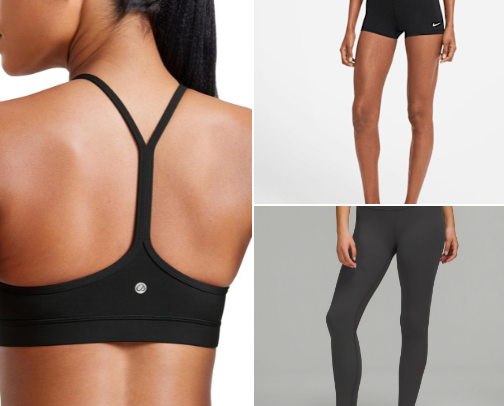 athletic wear cover photo collage