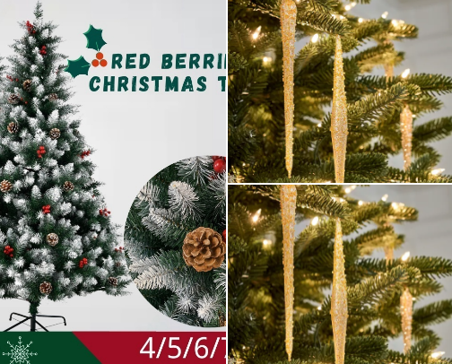 CHRISTMAS DECORATION cover photo collage