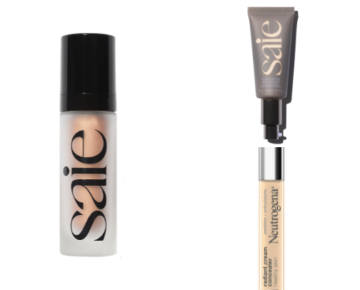 Clean Girl Makeup Routine cover photo collage