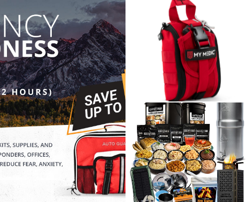 Disaster-Class Heroes- Must Haves for Survival cover photo collage