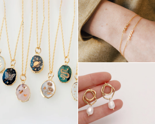 Simple Everyday Wear Jewelleries cover photo collage