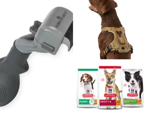 Dog mom essentials cover photo collage