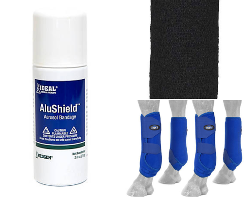 Livestock and farm animal first aid cover photo collage