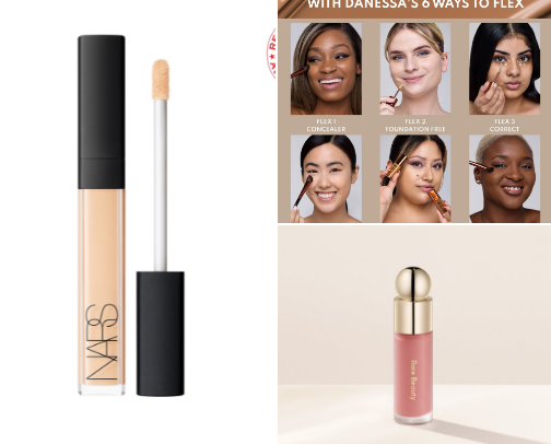 Engagement Makeup cover photo collage