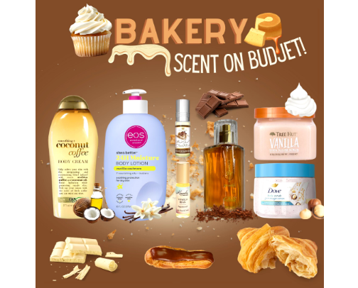 Bakery Scent on a Budget cover photo collage