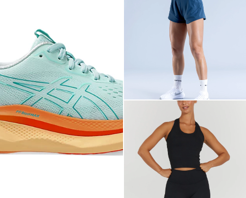Running MUST Haves 🏃🏽‍♀️👟 cover photo collage