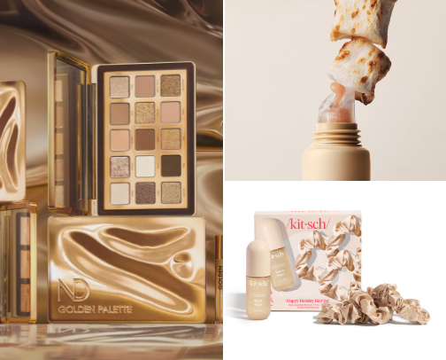 Holiday Beauty cover photo collage