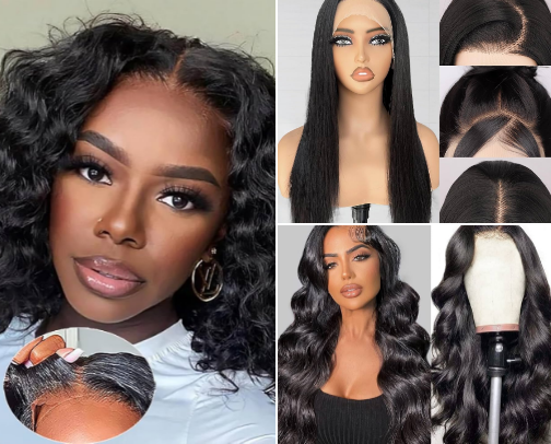 Luxury wigs find😍 cover photo collage