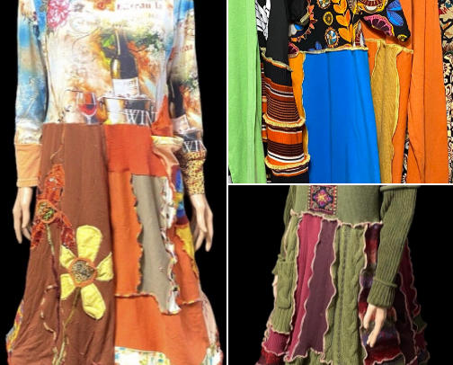 Epolstyle upcycled clothing cover photo collage