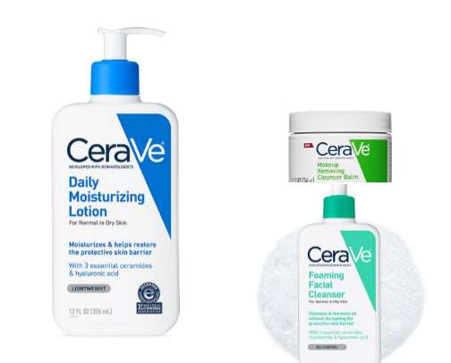 Skin Care Routine cover photo collage
