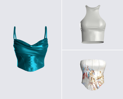 I only wear crop tops cover photo collage