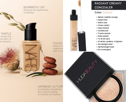 MakeUp for all types of skin /SEPHORA cover photo collage