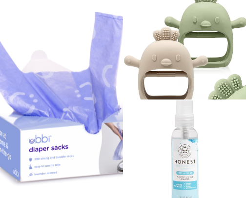 What’s in my purse as a first-time mom of a 4-month old cover photo collage