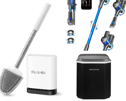 camper supplies cover photo collage