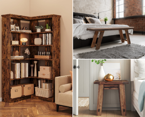 Neutral/boho/earth tones decor cover photo collage