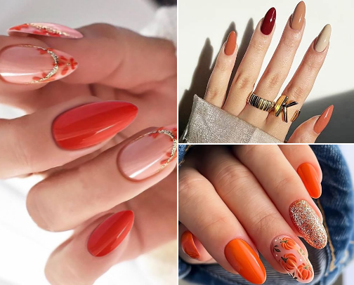 Show your summer Cheer with Press On  Nails colors cover photo collage