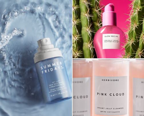 Hydrated skin🩵🐬💦 cover photo collage