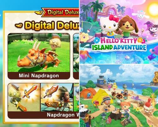 My favorite Nintendo Switch games!!! cover photo collage
