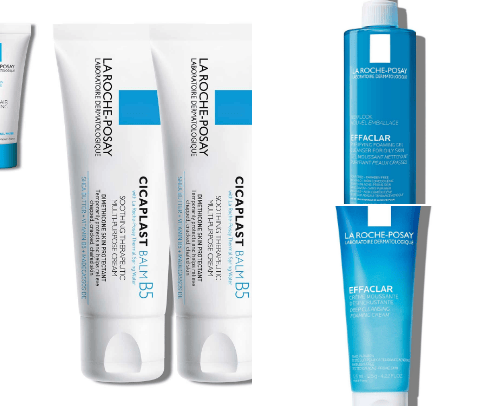 Skincare (oily/combination & sensitive skin type) cover photo collage