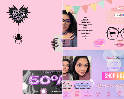 Eye Essentials: Glasses & Contacts I Actually Use cover photo collage