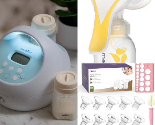 🍼 Breastfeeding & Pumping Must-Haves for New Moms ✨ cover photo collage