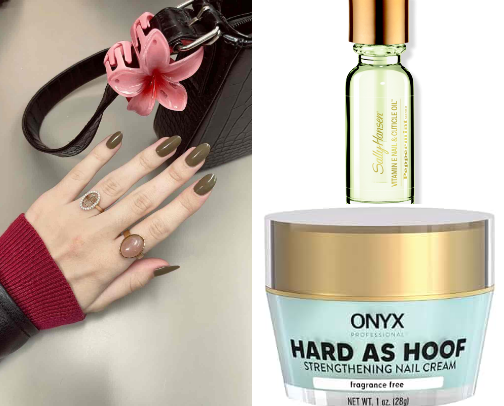 Healthy Nail Growth & Care Products cover photo collage