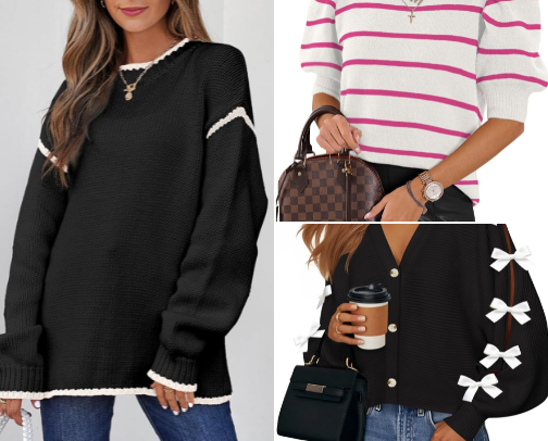 Winter Sweaters cover photo collage