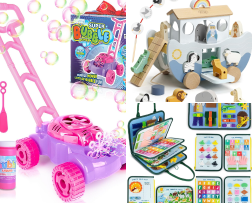 The best toddler toys - fun and educational cover photo collage