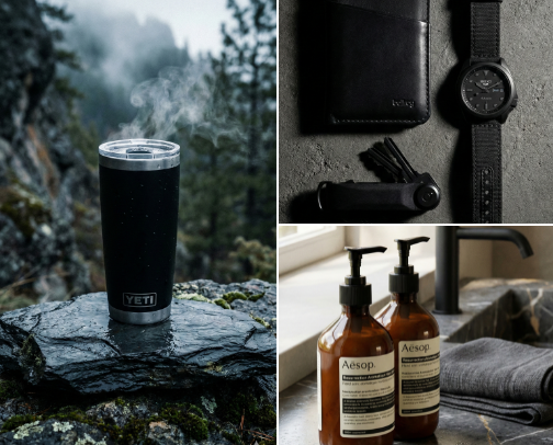 Men's Style & Everyday Essentials cover photo collage