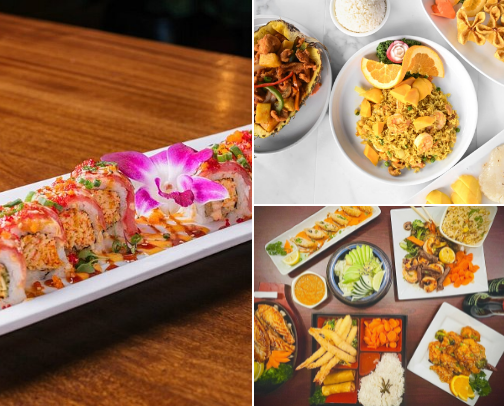 Asian Flavors in the Tri Cites TN cover photo collage