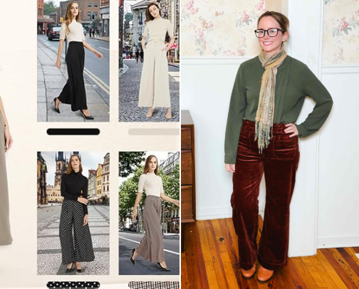 Polished & Petite: Best Work Pants Edition cover photo collage